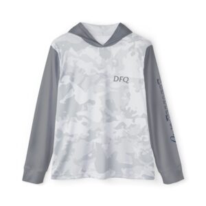 Copy of Dauntless Excursions Gray Camo Unisex UPF 50+ Fishing Hoodie