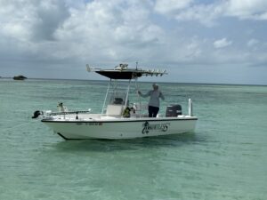 Dauntless Excursions sandbar 21 ft bay boat